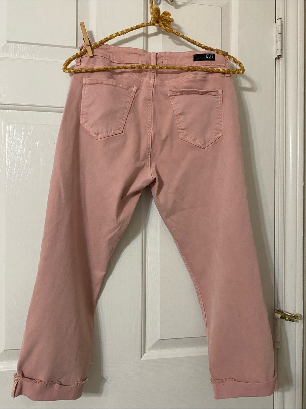 Kut from the Kloth Dusty Pink Boyfriend Jeans